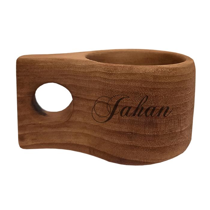 لیوان چوبی مدل اسم جهان کد 2421745